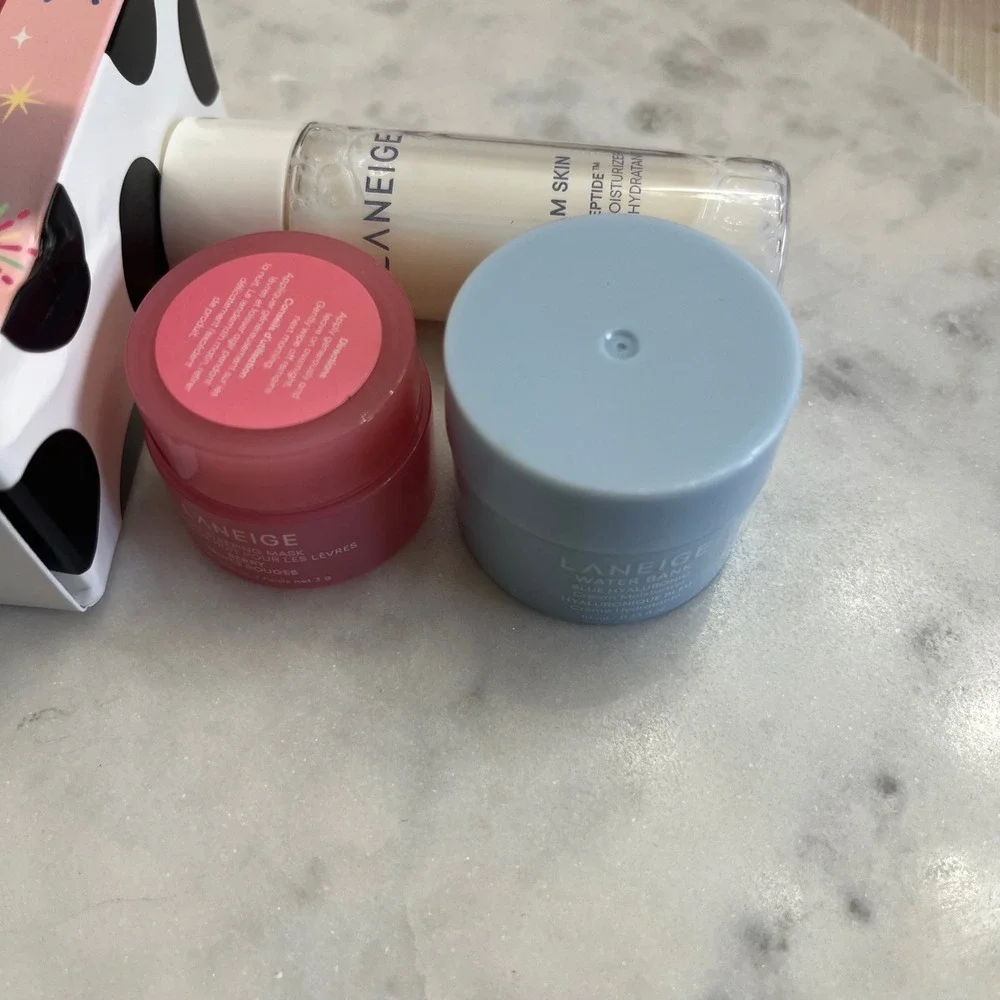 Laneige Sephora Gift Set Beauty Insider Travel Size Mini Water Bank Lip Mask New - Picture 5 of 8